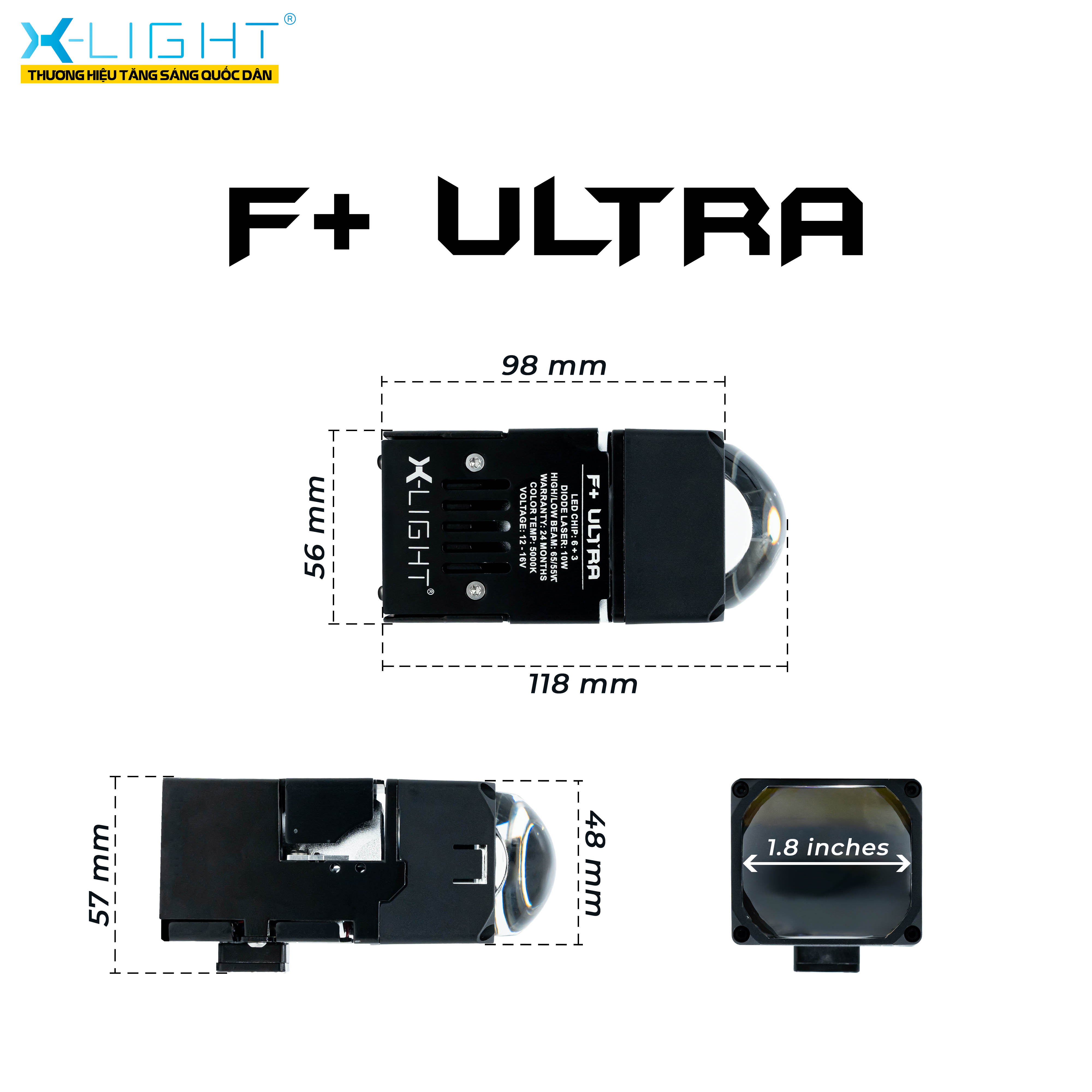 Module Laser X-Light F+ Ultra New 2024