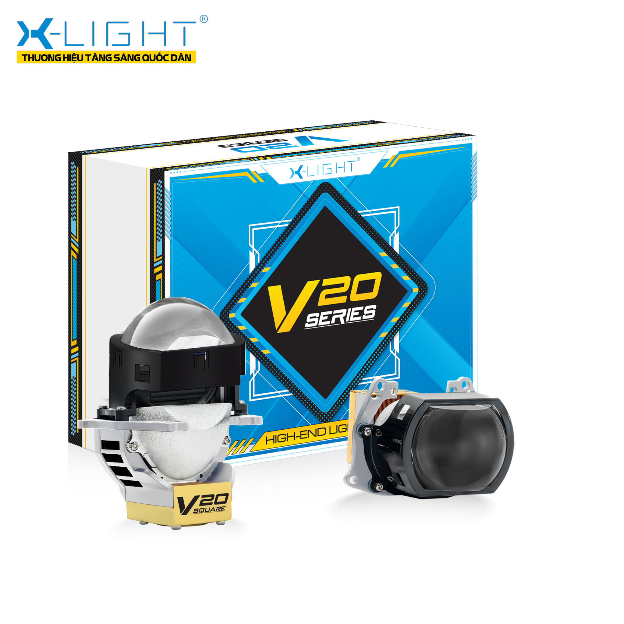 BI LED X-LIGHT V20 SQUARE